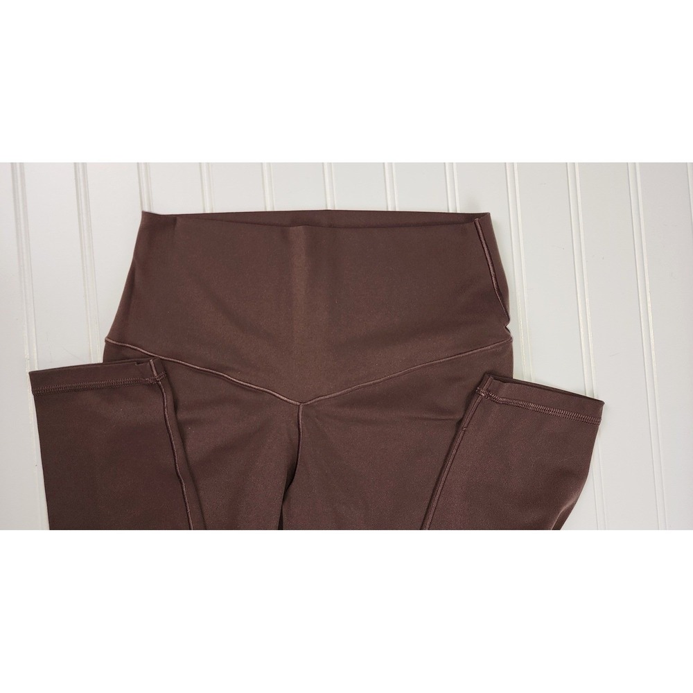 OFFLINE by Aerie Womens Medium Leggings Brown Real Me High Rise Athleisure